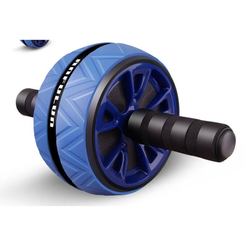 Ruota con cuscinetto per ginocchia per uso domestico, rullo per esercizi silenzioso per allenamento muscolare, riduzione della pancia e rassodamento addominale_voghion.com