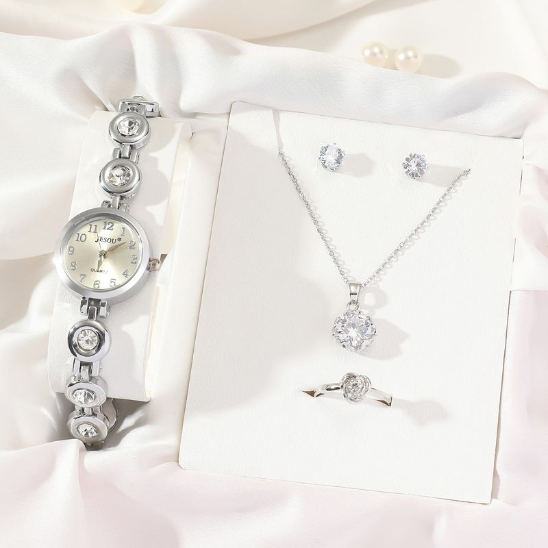 Ladies' Hot Selling Watch Set, Hot Selling Ladies' Quartz Watch, New Style, Trendy And Versatile, Student Casual Watch Calendar_voghion.com