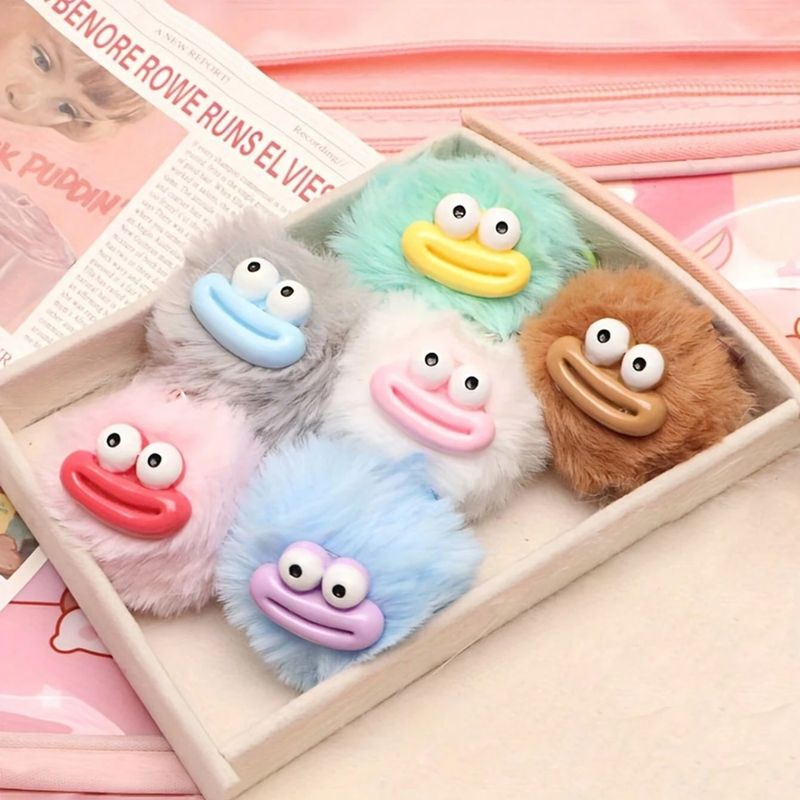 1pc süße Wurst Mund Plüsch Ball Schlüsselanhänger lustige Neuheit paar Schlüsselanhänger Rucksack Dekor Wohnheim Geschenk_voghion.com