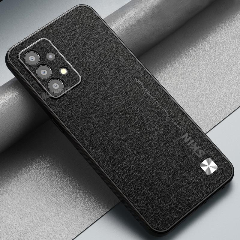 A 52 53 54 Luxury Leather Case For Samsung Galaxy A52 A53 A13 A23 A32 A33 A73 A72 A51 A71 4g A54 A14 5g A12 Silicone Back Cover_voghion.com