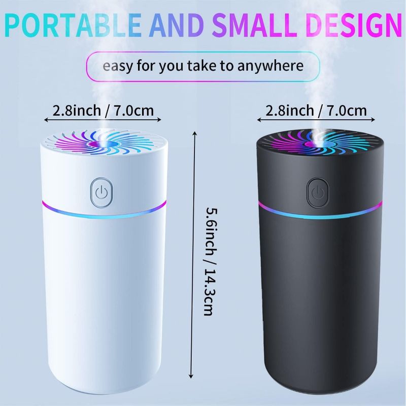 1PC Auto USB Mini Umidificatore Ufficio Regalo Auto Purificazione Umidificatore Aria Umidificatore Auto_voghion.com