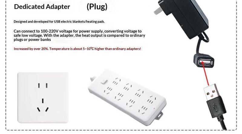 Hold USB Graphene Small Size Electric Heating Cushion Outdoor Camping Heat Therapy Knee Pad Blanket_voghion.com