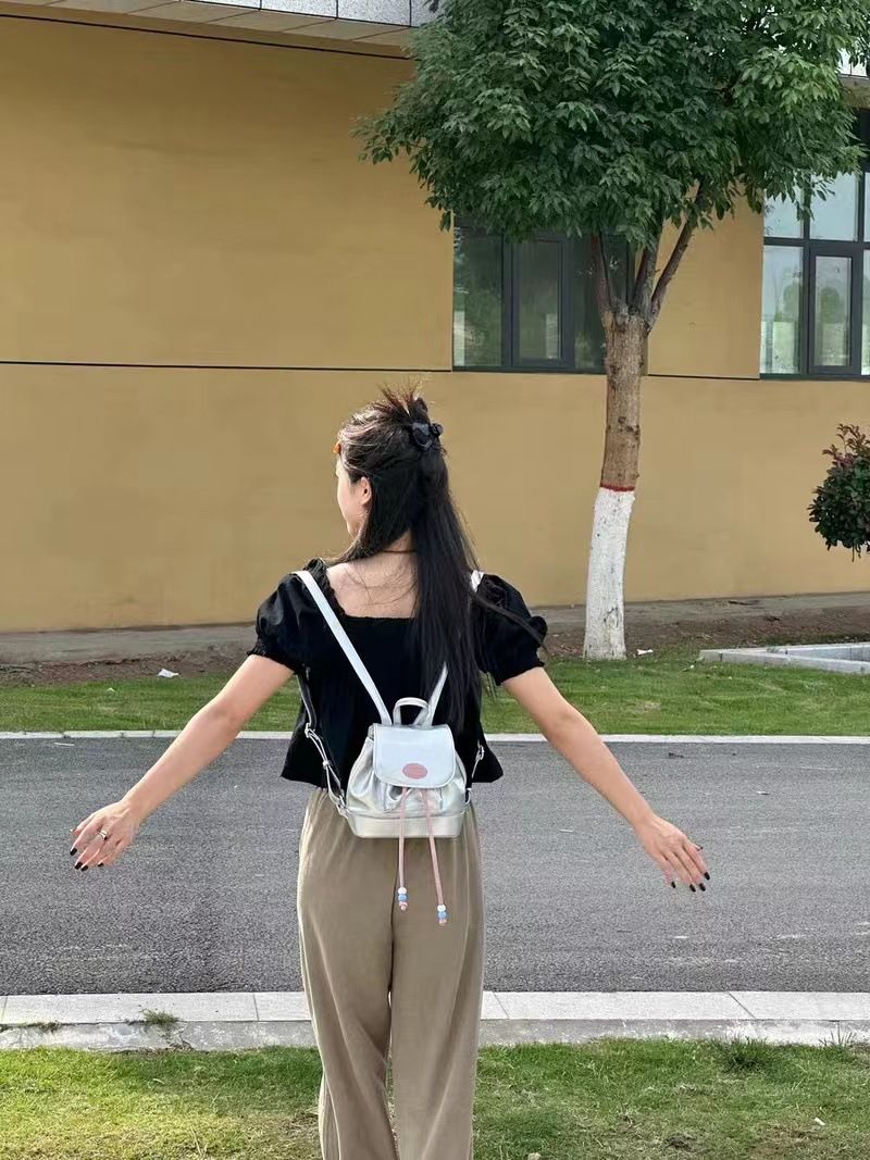 Zaino scolastico multifunzionale con orso di peluche, stile patchwork 2024, per studenti estivi, da appendere alla moda_voghion.com