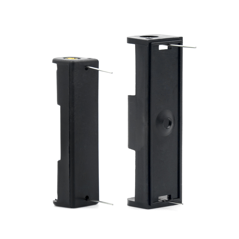 AAA AA Battery Case Holder ABS Box Storage Case 1 Slot Easy Power Solution With Long Pin For 1 Piece AA AAA Batteries_voghion.com