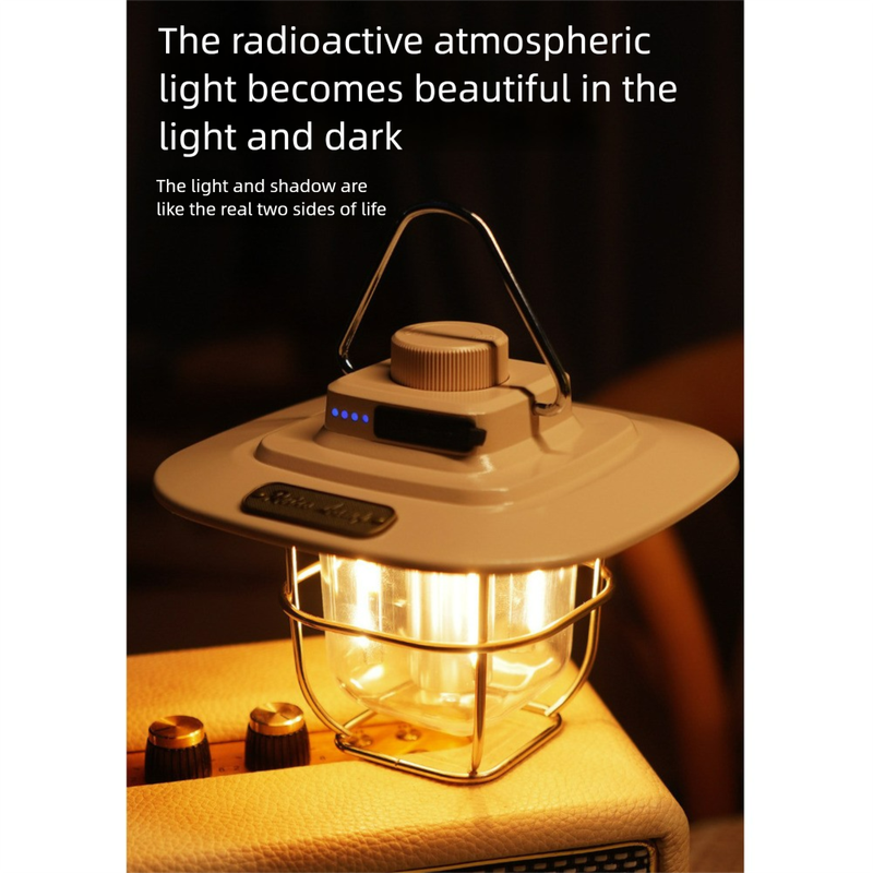 New Camping LED Portable Lantern Outdoor Atmosphere Emergency Tent Light_voghion.com