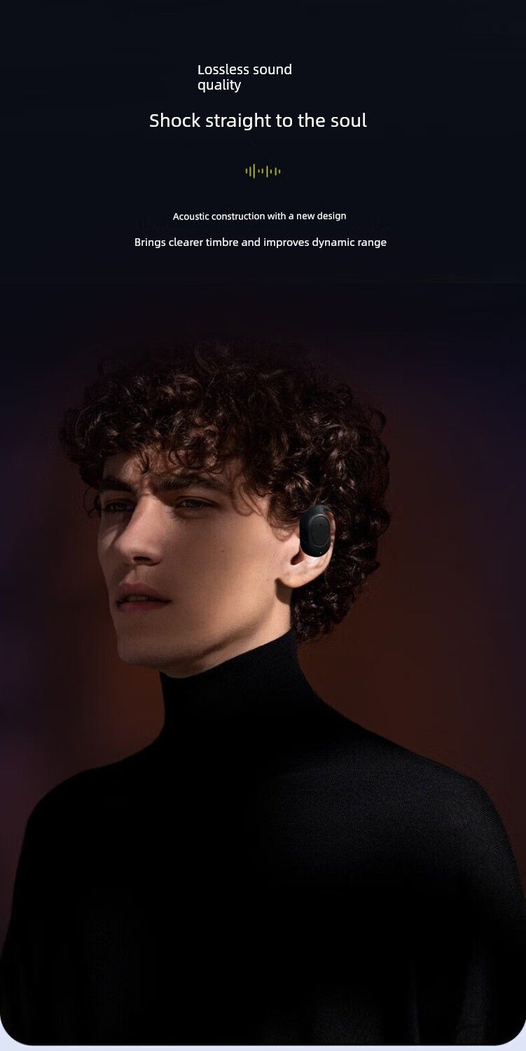 Open Bluetooth Headset 2024 New Arrival Wireless Running Noise Reduction Ear-Mounted Long Standby For Huawei_voghion.com