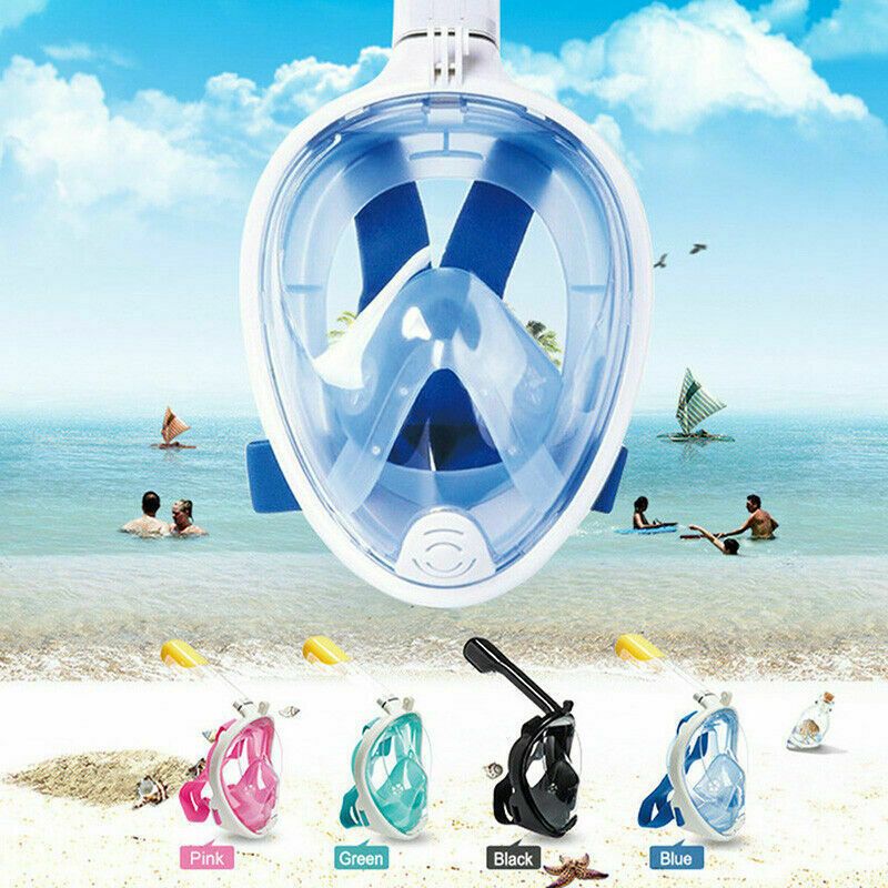 Diving Goggles, Snorkeling Three Treasure Set, Breathing Tube, Fully Dry, Children's And Adult Anti Fog Mask, Swimming_voghion.com