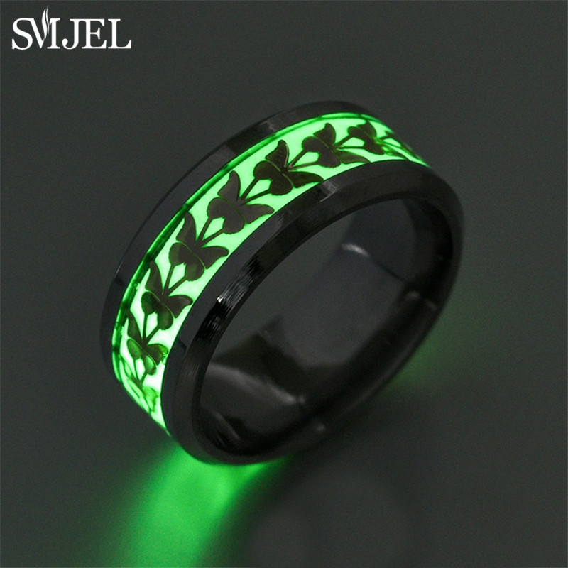 Hot sales Fashionable SMJEL Dragon Ring, suitable for both men and women, fluorescent ring that glows in the dark, adjustable_voghion.com