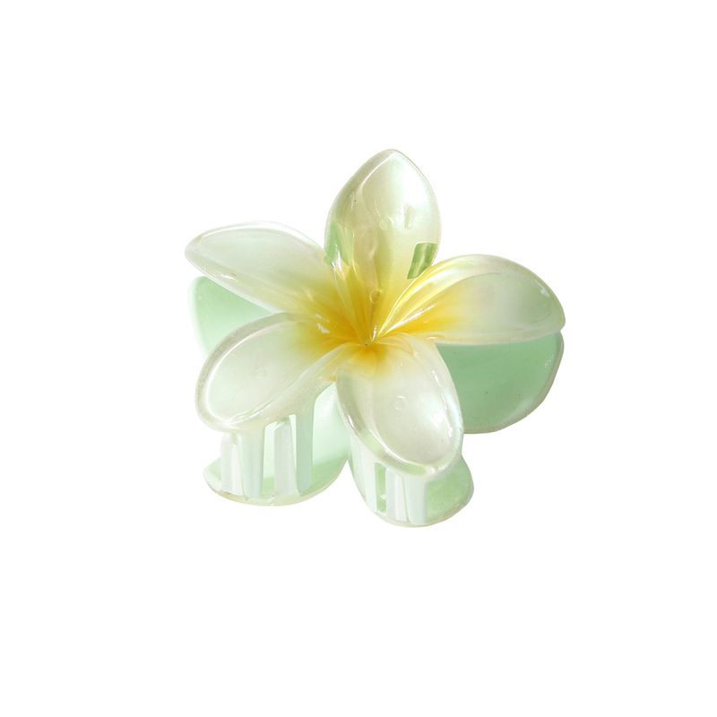Haarklammer in Blumenform, Farbverlauf, Blumen-Haarspange, Haarspange für den Hinterkopf, leichtes Haar-Accessoire_voghion.com