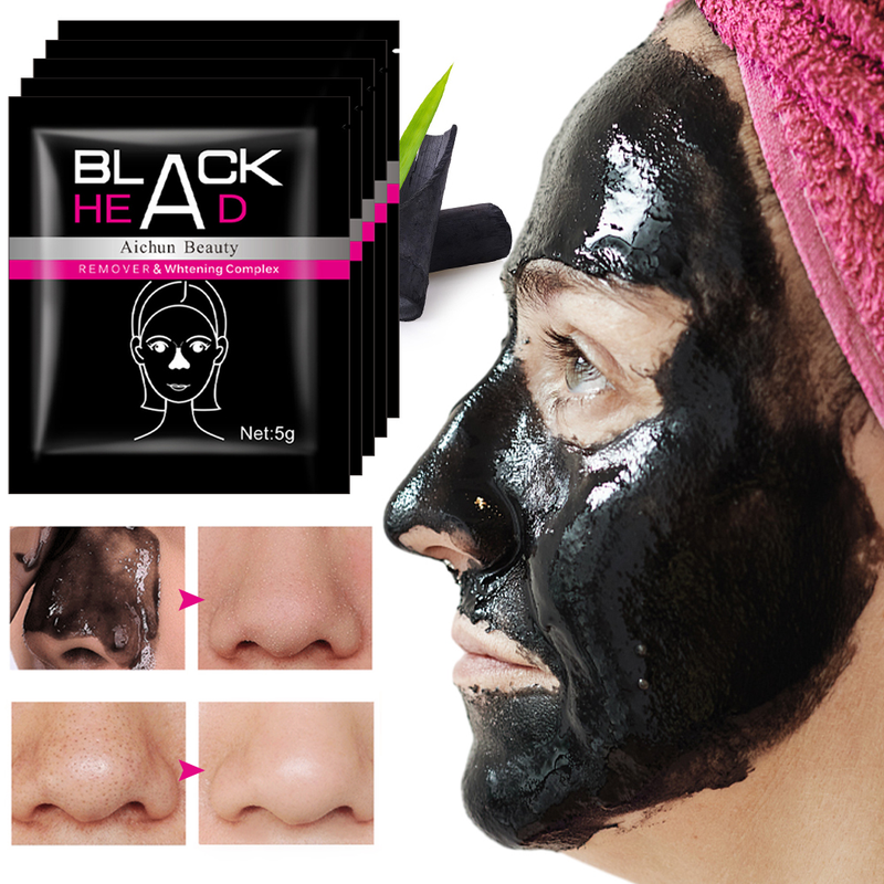 Mască facială pentru îndepărtarea punctelor negre, plasture pentru nas, curățare profundă a pielii, micșorare pori, tratament acnee, tratament facial pentru nas_voghion.com