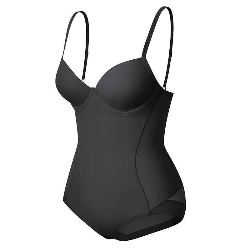 Summer Ultra-thin Body Shaping Clothes with Bra Postpartum Body Shaping Underwear Abdomen Tinting Waist Sling Body Shaping Underwear_voghion.com
