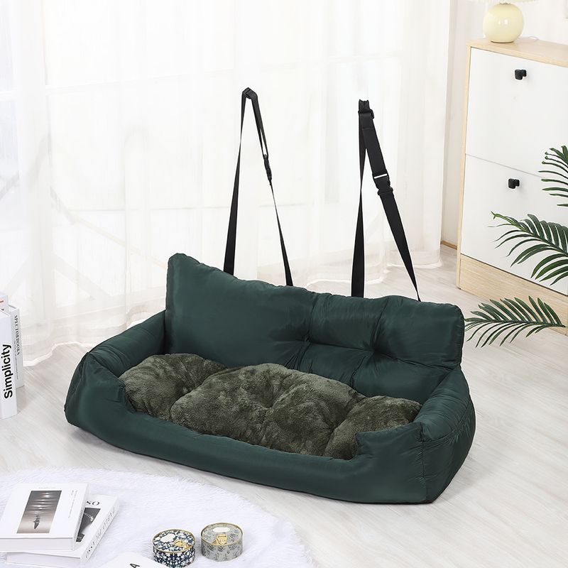 Haustierkissen für kleine, mittelgroße und große Hunde, Reise-Autositz, Hundebett_voghion.com