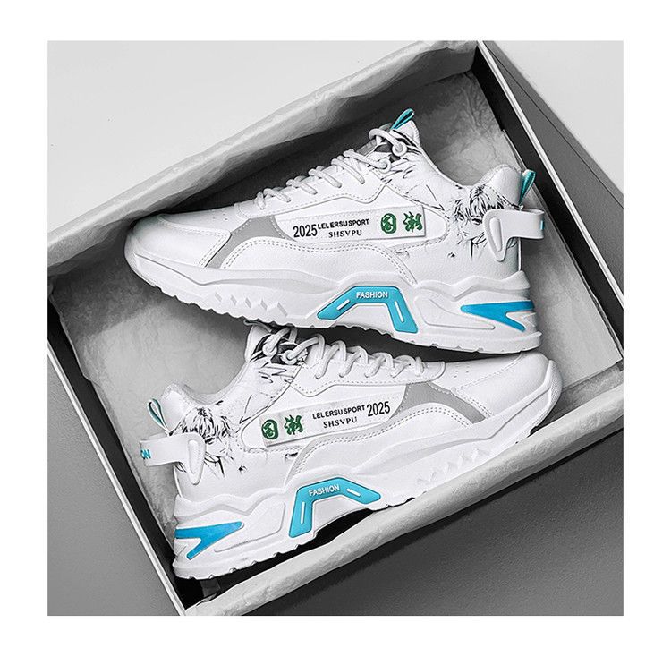 Putian Autumn Summer 2023 New High-top Sports Casual Running Men's Dad Trendy Shoes_voghion.com