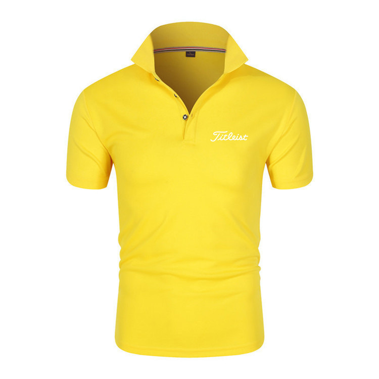 Golfové tričko s nápisem pánské polokošile Pánské tričko rovné_voghion.com