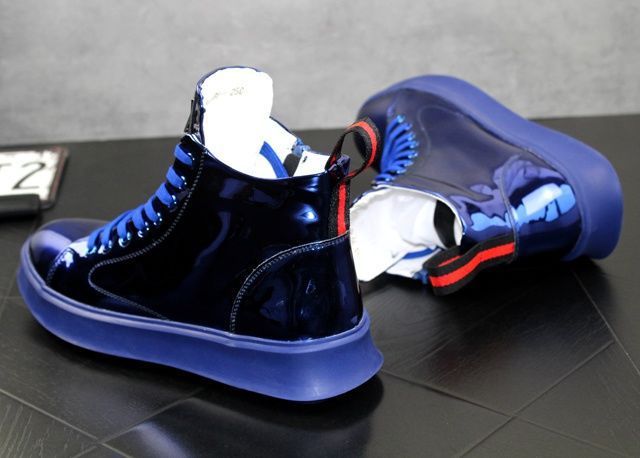 Buty męskie, buty codzienne, buty na cztery pory roku, modne buty, lakierowana skóra, jasne skórzane trampki, buty codzienne dla chłopców za kostkę_voghion.com