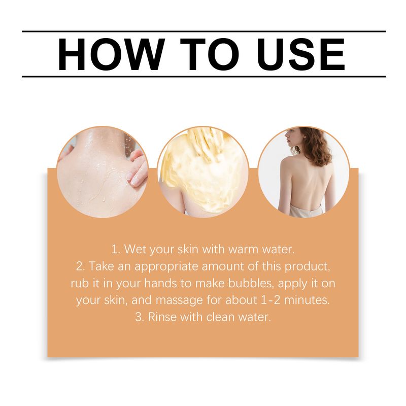 OCEAURA Persimmon Care Sanfte Reinigungsseife für den Körper, glatt und weich, für die tägliche Feuchtigkeitspflege_voghion.com