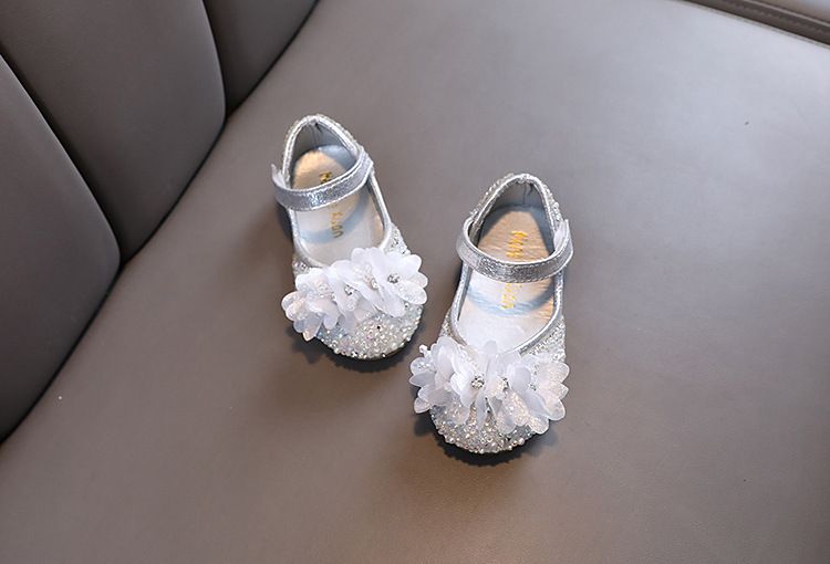 Neu Dame Baby Mädchen Mädchen Prinzessin Diamant Einzelnen Schuh Schuhe Dance_voghion.com