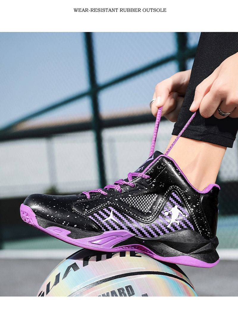 Men's plus size venom basketball sneakers, combat boots, high-top shoes, sports casual shoes for boys and young people_voghion.com