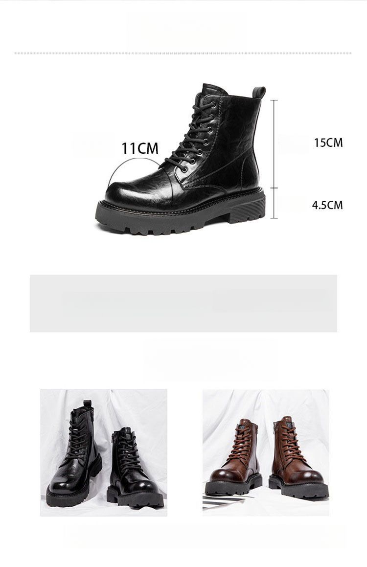 Men's Martin Boots 2025 New Fall/Winter High-Top Suede Boots Thick-Sole Insulated Cotton Boots_voghion.com