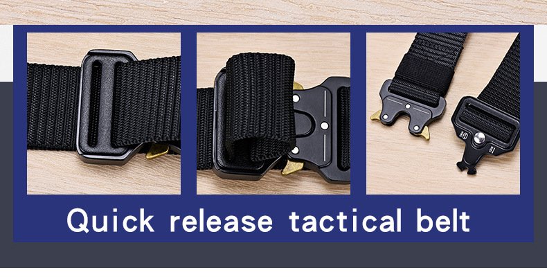 Men's Belts Men's Tactical Belt Cobra Functional Outdoor Nylon Buckle Belt Alloy Buckle Men's Canvas Overalls Belt_voghion.com