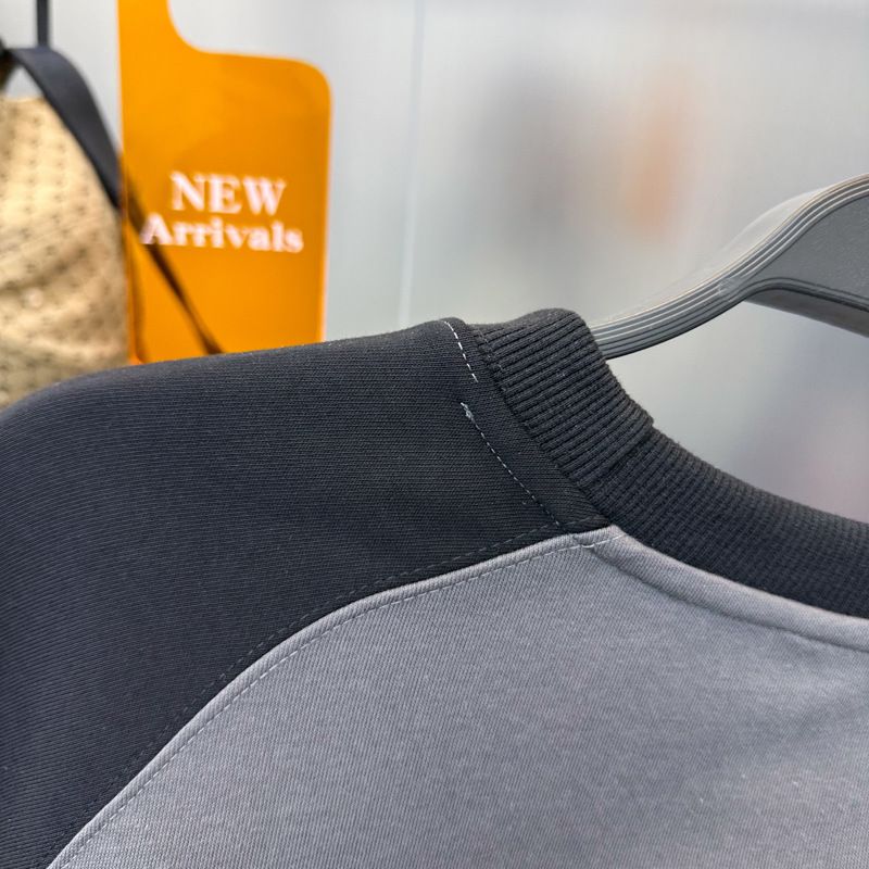 Abbigliamento maschile Felpa da uomo autunno e inverno nuova semplice lettera Felpa da uomo alla moda Felpa da coppia con colori abbinati Trend_voghion.com