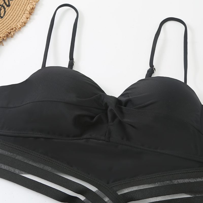 Maillot de bain une pièce Sexy pour femmes, avec sangle de sac rigide, fabricant de maillots de bain pour femmes, vente en gros_voghion.com
