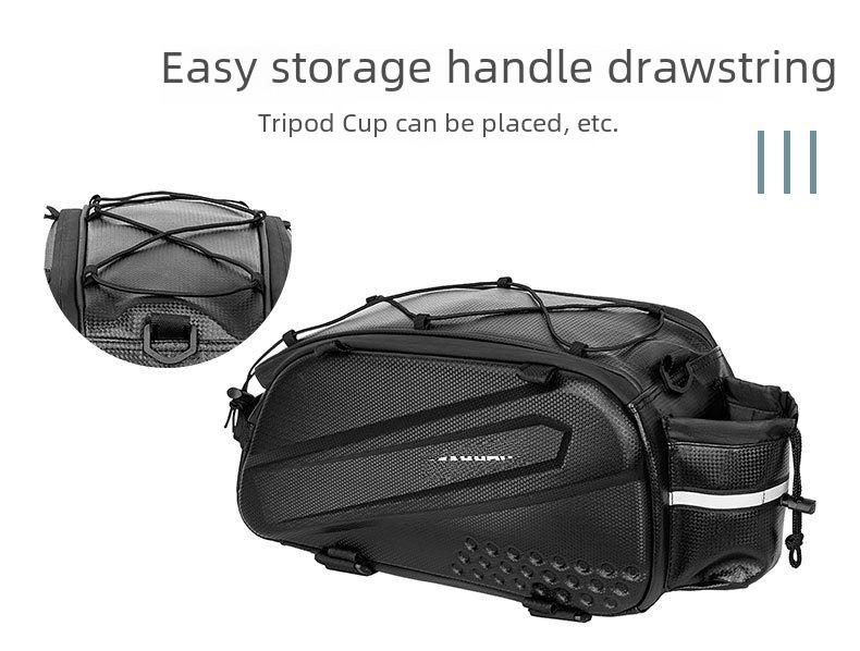 Sac à dos de vélo Sac de siège arrière Sac à dos de vélo de montagne étanche Sac de conduite Sac de porte-bagages Accessoires de vélo Équipement_voghion.com