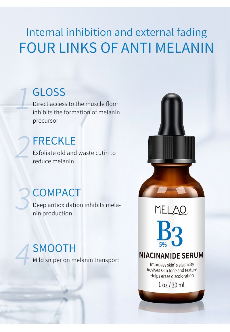 Soluzione madre di nicotinamide Vitamina B3 Soluzione madre di acido ialuronico 5% Essenza schiarente_voghion.com
