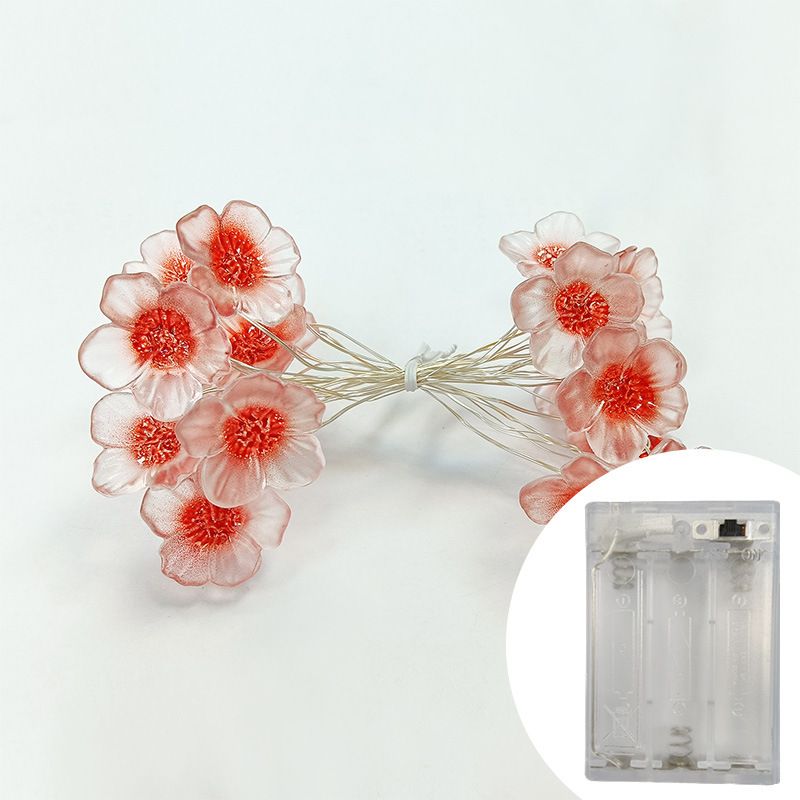 New Romantic Flower LED Chinese Style Plum Blossom Shape Decorative Color Light String_voghion.com