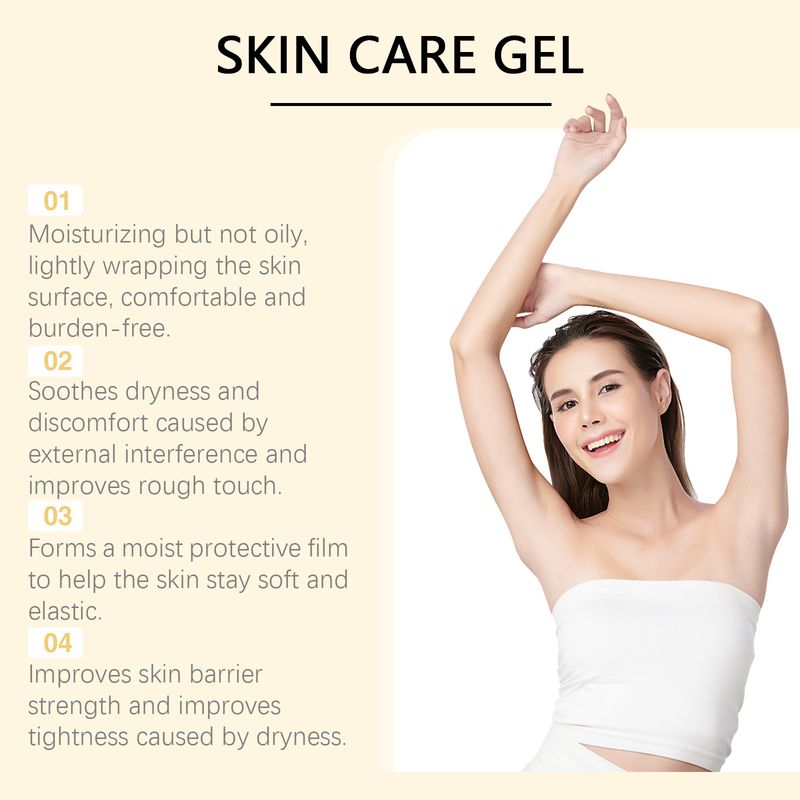 OceAura Moisturizing Nourishing Skin Soft And Non-sticky Body Gel Cream_voghion.com