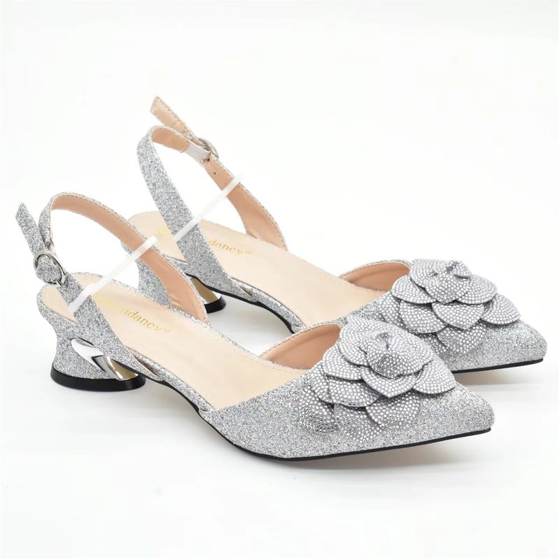 Sandalias de tacón alto con bolso joya de caja dura Bolso de fiesta diario_voghion.com