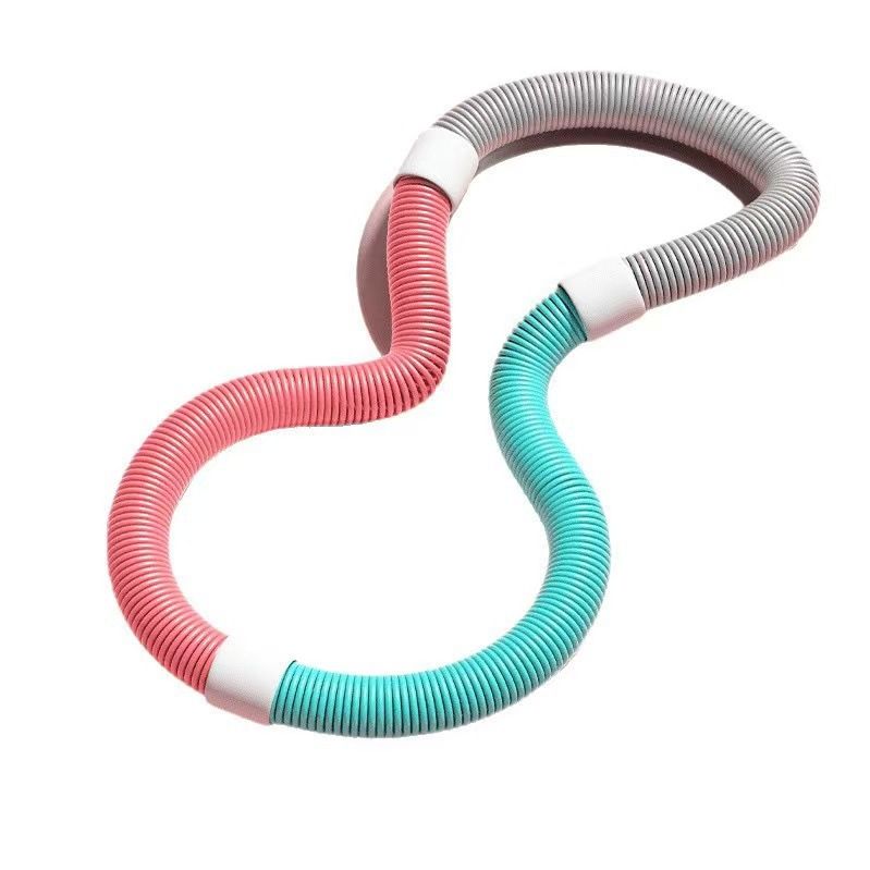 Oudao Silent Spring Hula Hoop per adulti Fitness Tubo morbido in PVC Colore macaron Attrezzatura per esercizi addominali per la casa dimagrante_voghion.com
