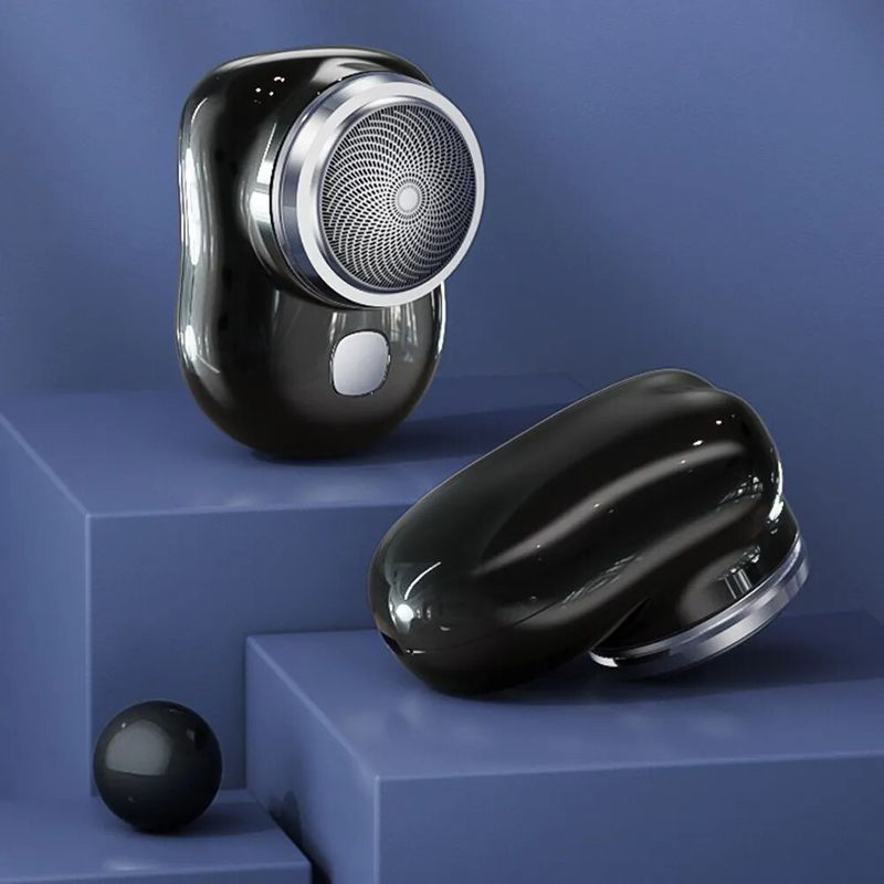 1pc Mini upgraded with 6-blade portable mini charging travel electric shaver for men's shavers_voghion.com