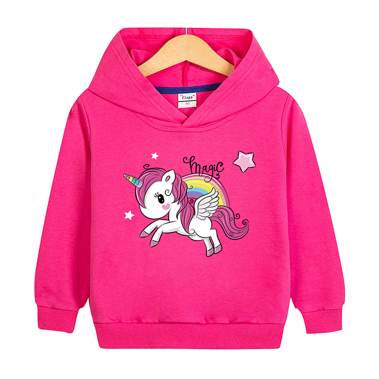 Felpa con cappuccio per ragazze autunnali Giacca per ragazze primaverili e autunnali per bambini_voghion.com