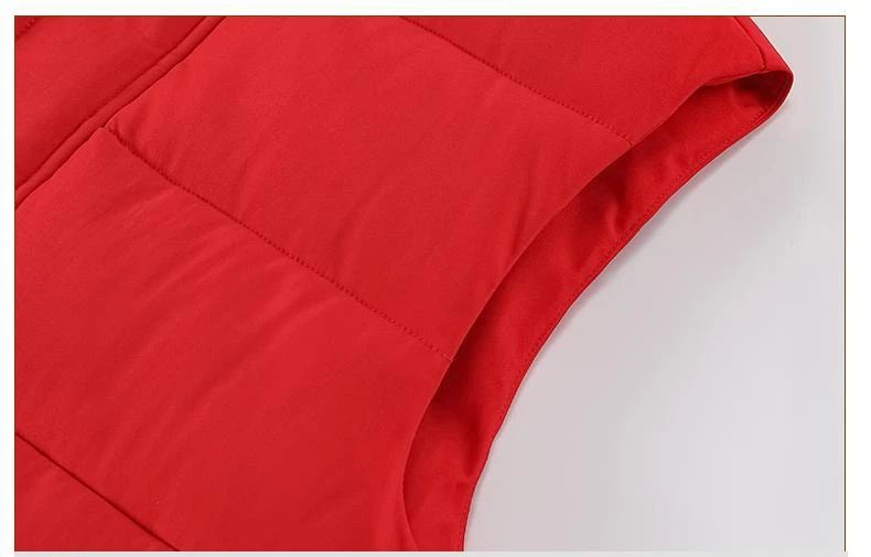 Parker Business-Daunenweste aus Baumwolle für Herren, Herbst/Winter, mit Reißverschluss und Stehkragen, warmes und vielseitiges Tanktop für den Arbeitsalltag_voghion.com