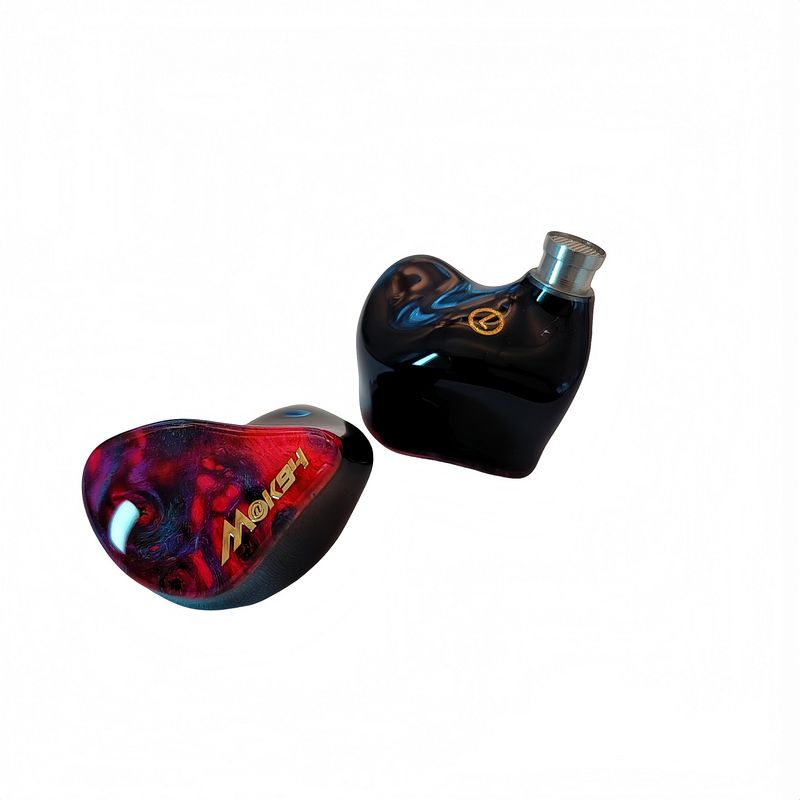 Mak94-Supporting Aperture Iron Moving Coil 4+1 Wired Hi-fi hörlurar Entusiast Monitor Hängande In-Ear Eleganta öronproppar_voghion.com