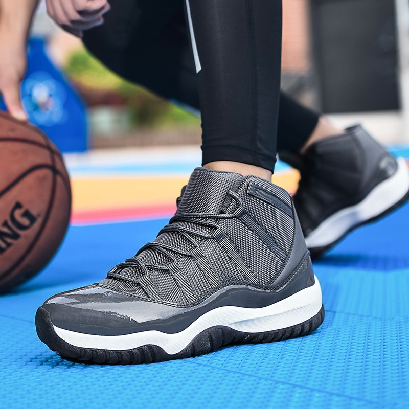 Scarpe da ginnastica traspiranti in rete da basket da allenamento professionale di alta qualità per uomo e adolescente, scarpe da ginnastica alla moda e alla moda, antiscivolo_voghion.com