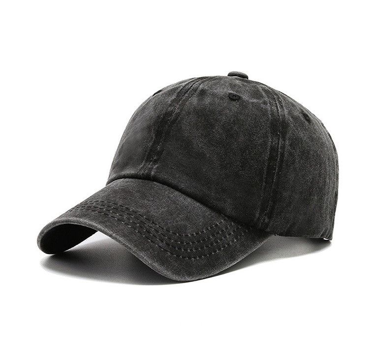 Cappello da baseball in cotone tinta unita, per quattro stagioni, alla moda, con visiera semplice, stile vintage, casual, per donne e uomini_voghion.com