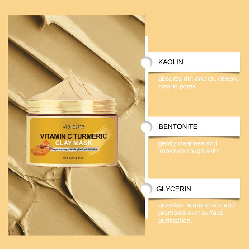 Viareline Deep Cleansing Mud Mask Set Gentle Cleansing, Hydrating And Moisturizing Facial Mask_voghion.com
