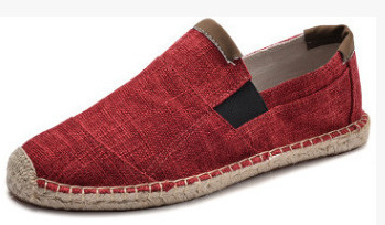Men's Linen Bottom Cloth Shoes Breathable Fisherman Shoes_voghion.com