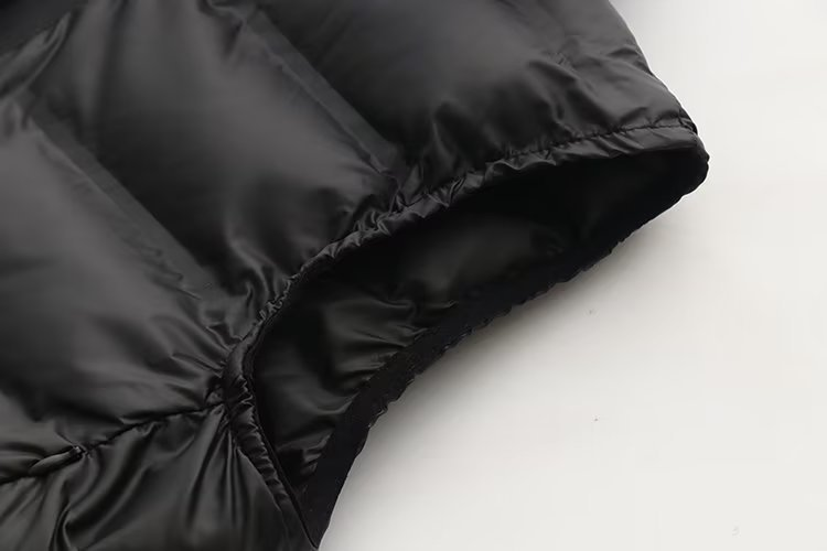 Frauen kleidung dünne baumwolle weste frauen kurzen stehkragen dünne weste frühling und herbst neue weste weste jacke 6NS022_voghion.com