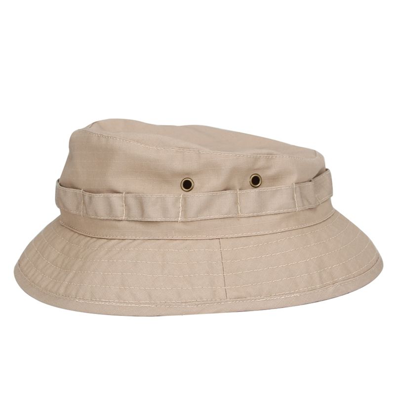 Fashion Flat Top Camo Summer Boonie Camouflage Travel Bucket t Hunting Fishing Adjustable Jungle Bush Cap Men's Hiking Panama_voghion.com