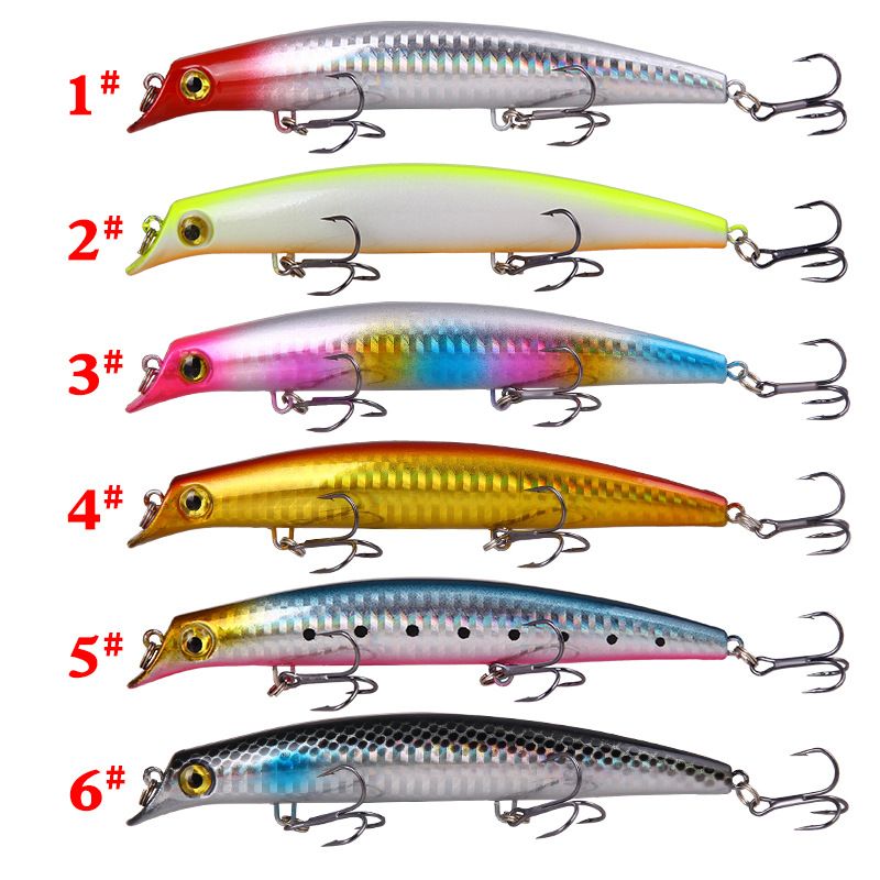 Momeală de alpinism New Wave 12,5 cm/14 g, simulare apă plutitoare, momeală de pește, pescuit de apă dulce, echipament de pescuit maritim_voghion.com