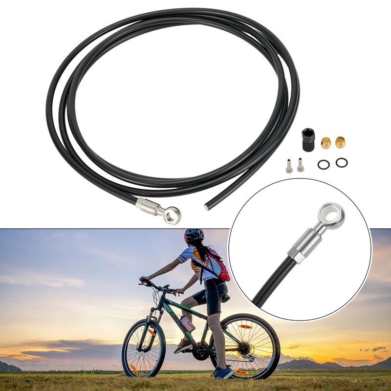Bike Banjo Hydraulic Disc Hose Kit For-Shimano BH90 System 2M Bicycle Brake Accessories_voghion.com