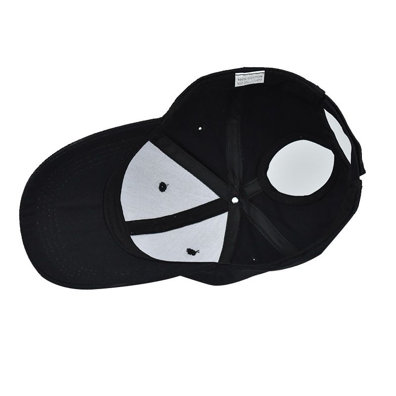 Cappello aperto 2020, semplice berretto da baseball in puro cotone, berretto a becco d'anatra con coda di cavallo_voghion.com