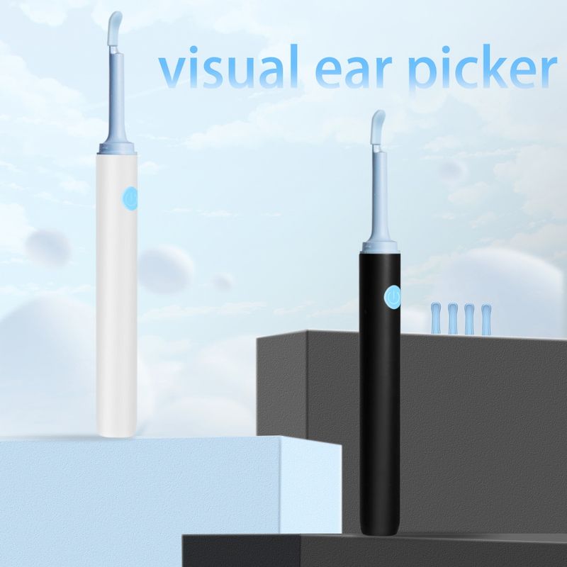 Wireless Stick Adhesive Artifact HD Intelligent Visible Ear Digging Spoon_voghion.com