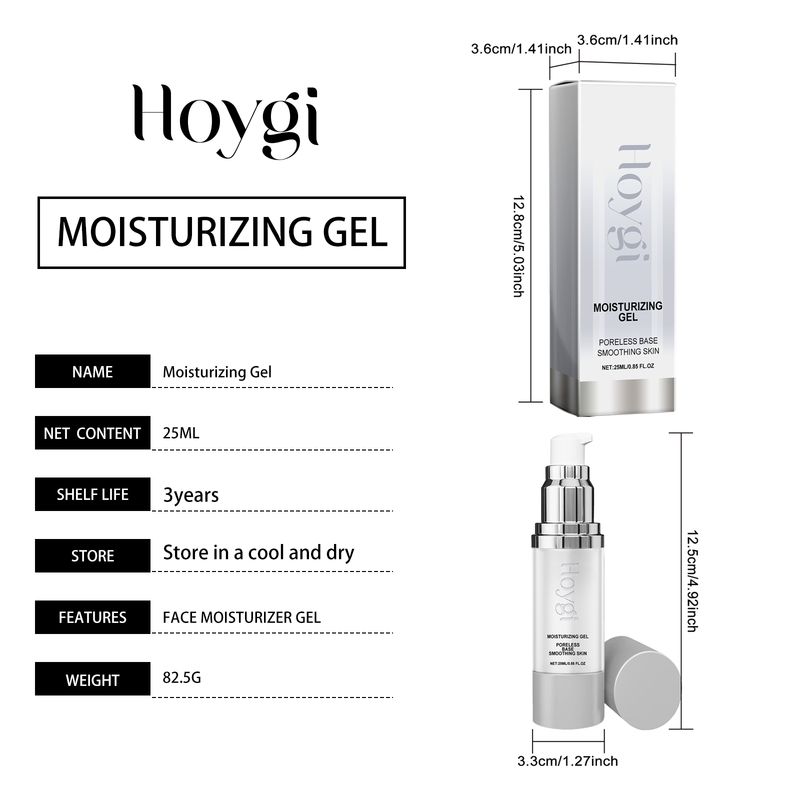 Hoygi Feuchtigkeitsgel, Feuchtigkeitsprimer, feuchtigkeitsspendender Haut-Concealer, feuchtigkeitsspendendes, natürliches Lichtgel_voghion.com