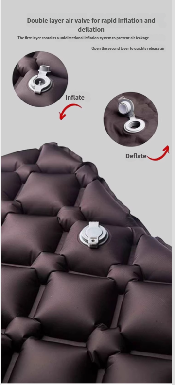 Equipment Scottu Ultra-Light Folding Inflatable Outdoor Tent Sleeping Single Person Camping Moisture-Proof Mat_voghion.com