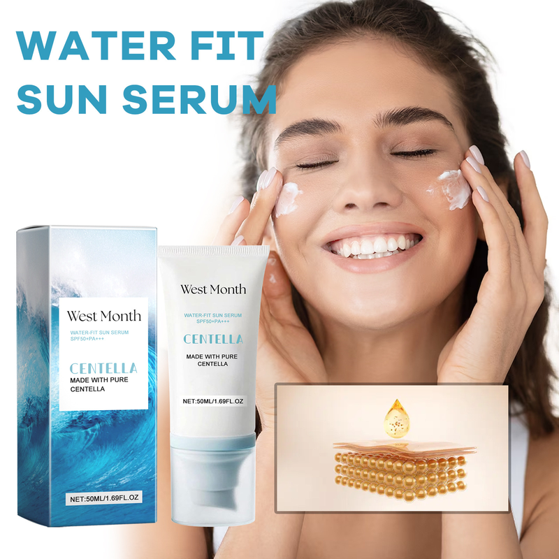 West&Month Protective Body Hydraterende en isolerende UV-oliecontrole Verfrissende verzorgingscrème_voghion.com
