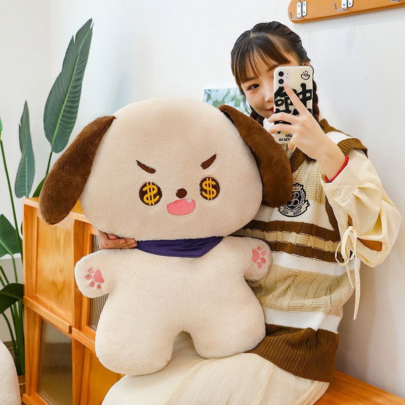 Plush Adorable Dog Toy Huggable Cuddly Pet Stuffed Animal Grab Gift Machine_voghion.com
